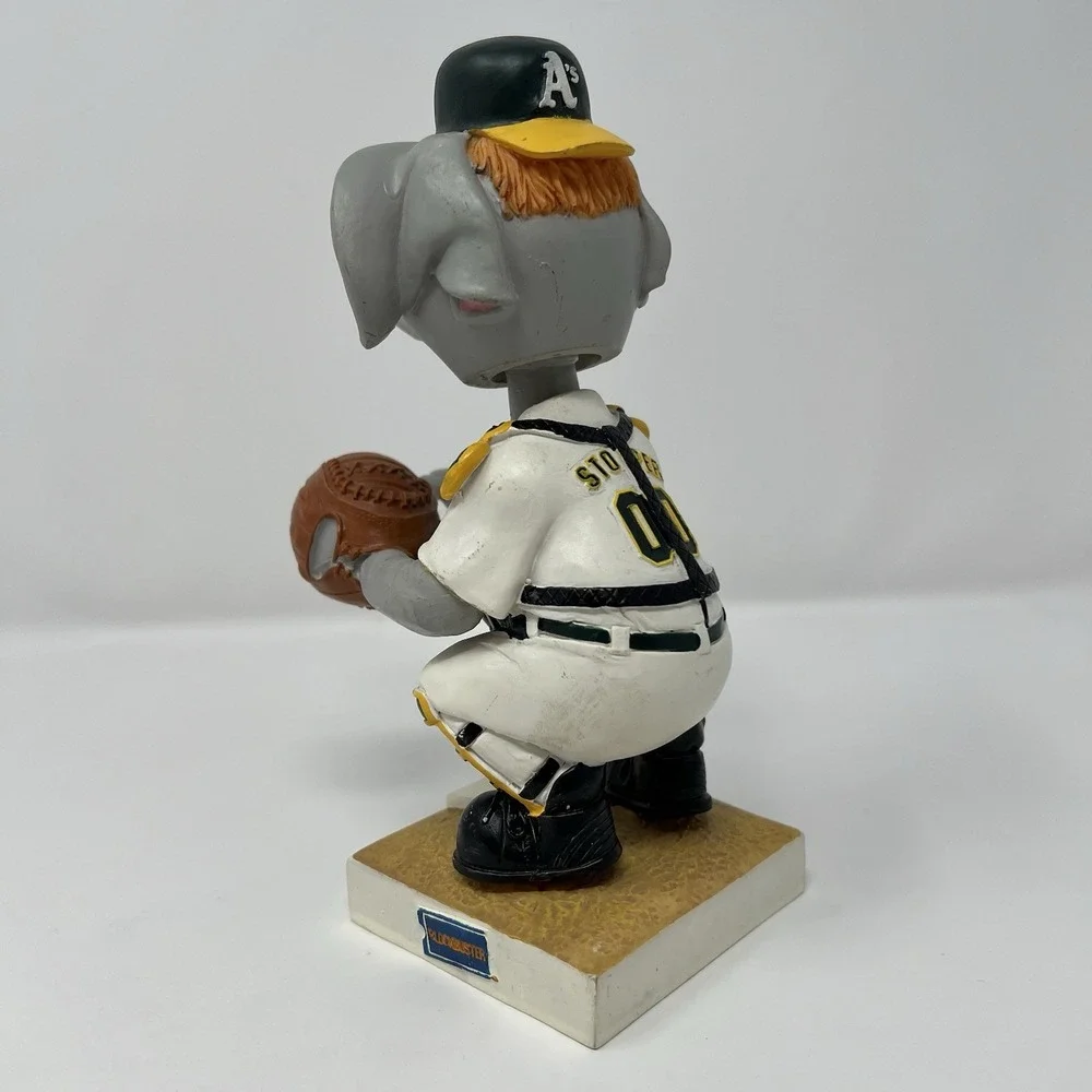 Oakland A's‎ Stomper Mascot Kids Club Bobblehead Catcher 2005 No Box No Mask